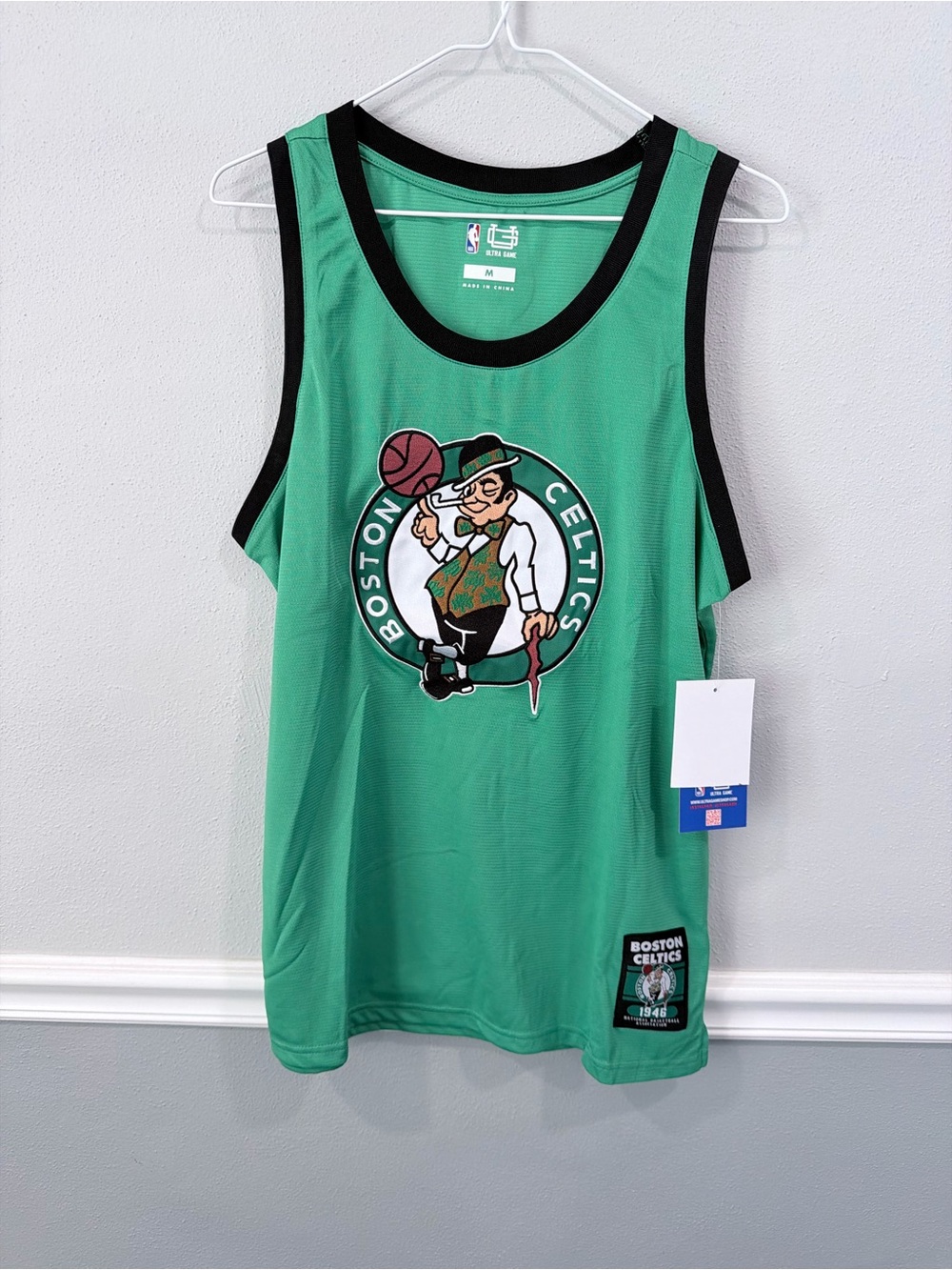 NWT Ultra Game Official  NBA Boston Celtics Jaylen Brown 7  Jersey Mens Size M